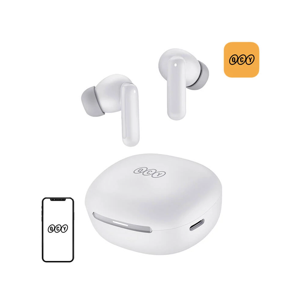TWS QCY MeloBuds HT16 fejhallgató (fehér)