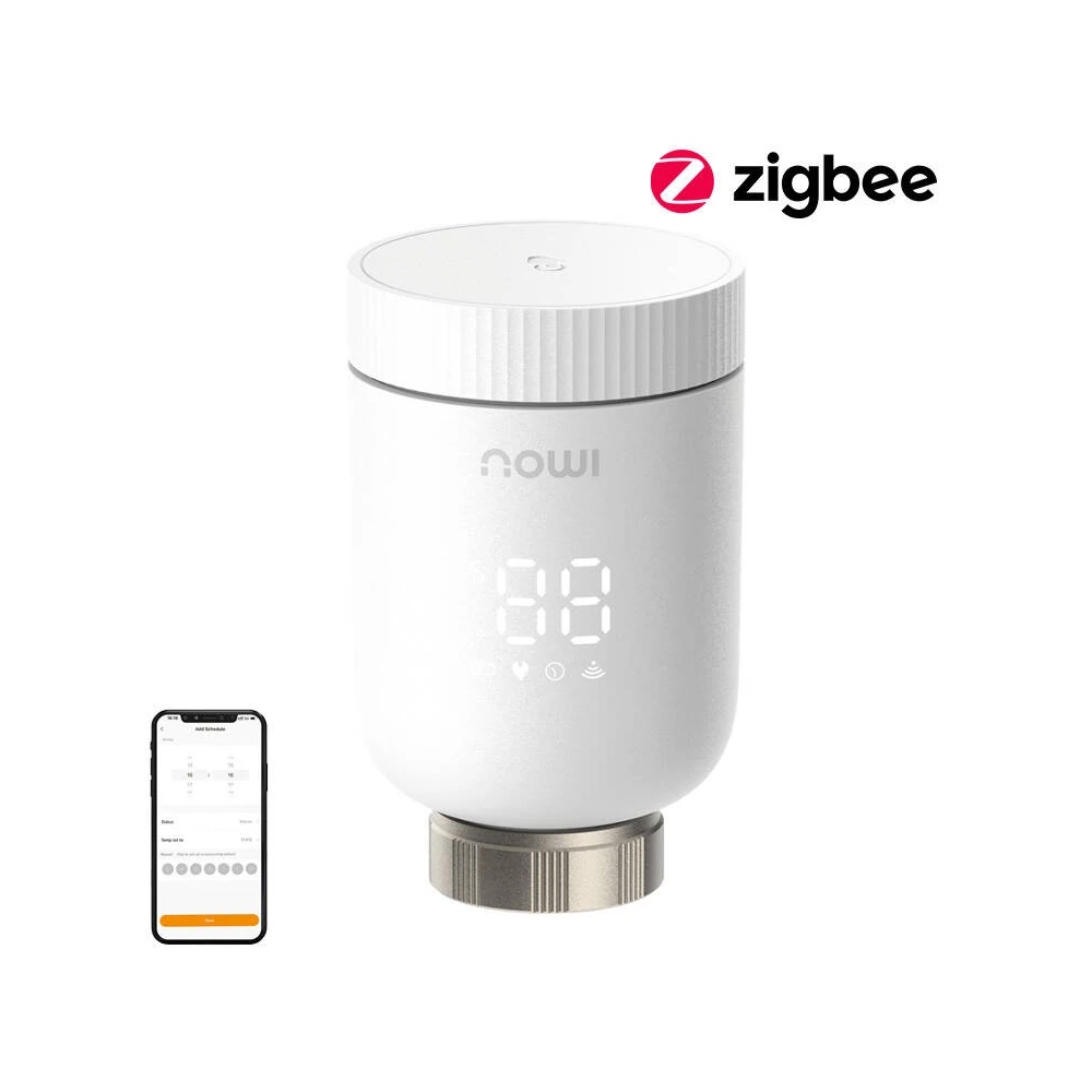 ZigBee termosztatikus fej IMOU IOT-TRV1-EU + 6 adapterek