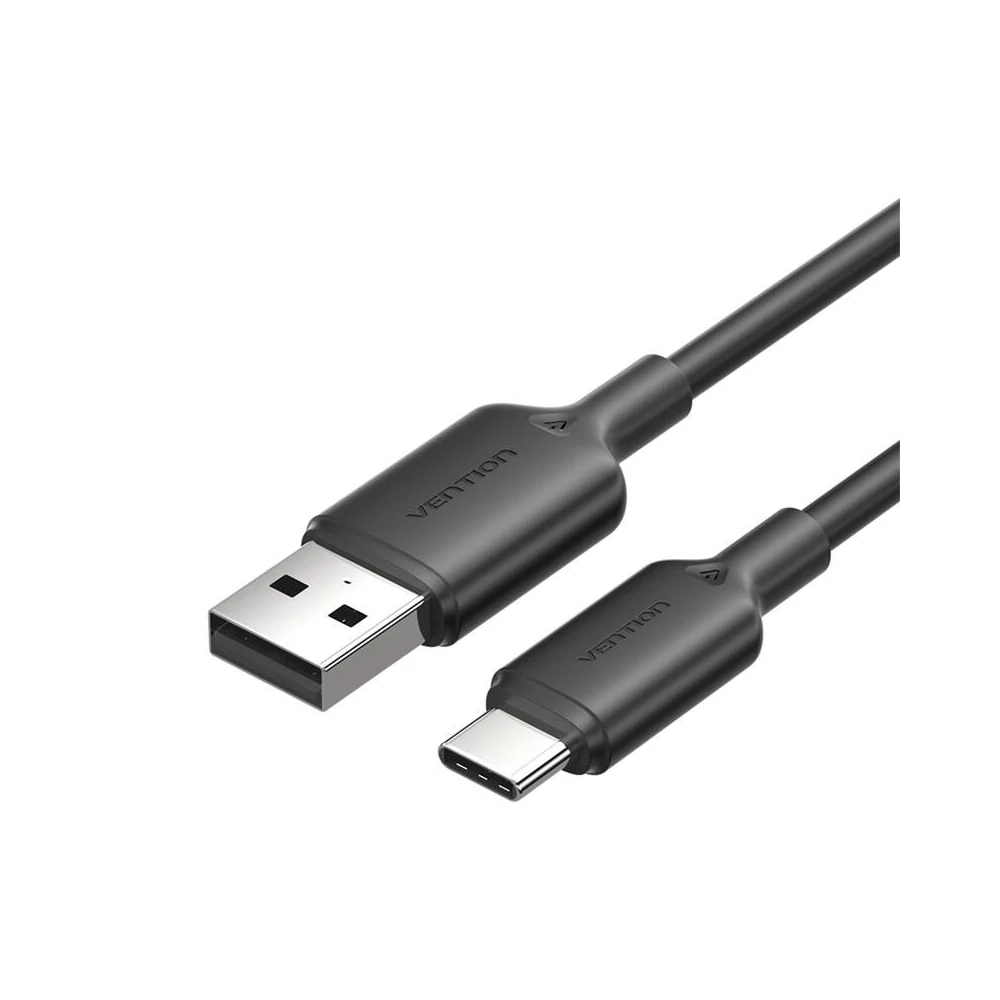 USB 2.0 A - USB-C 3A kábel Vention CTQBF 1M (fekete)