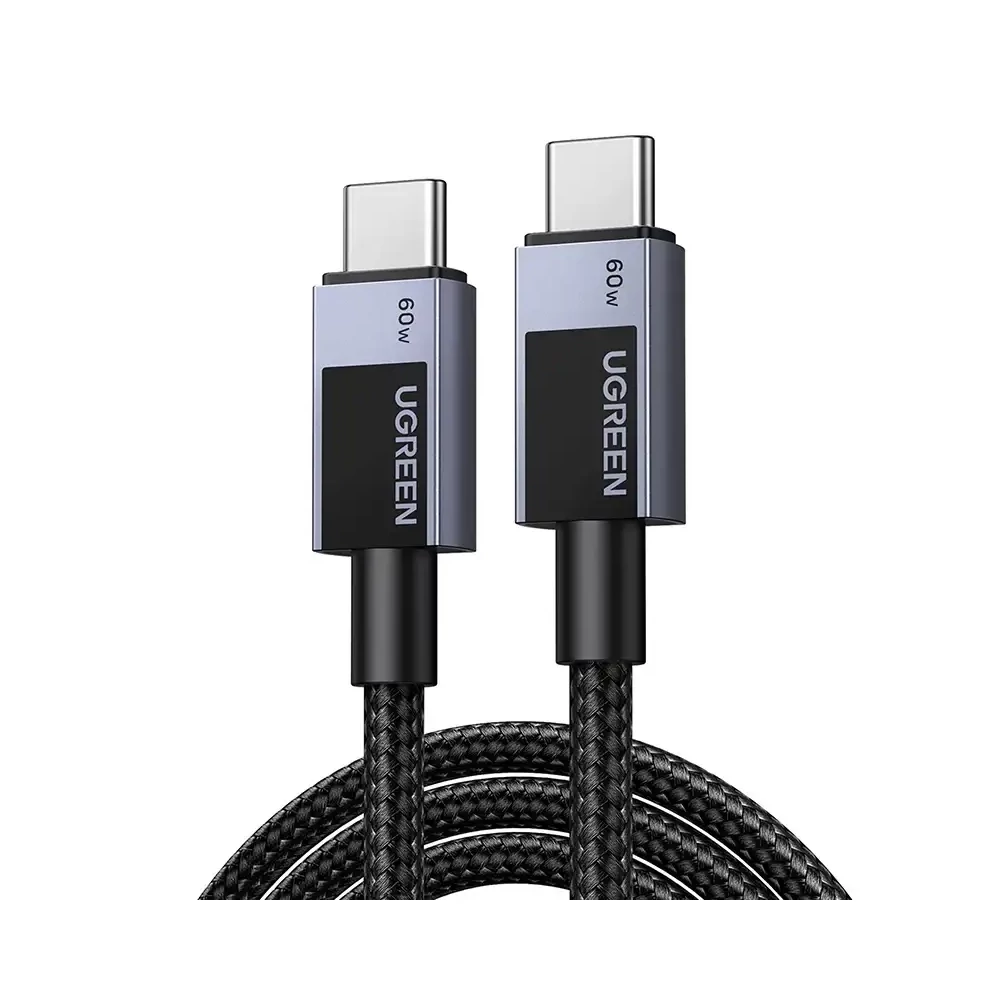 UGREEN L524 USB-C-USB-C kábel, 60W, 2m, PD (szürke)