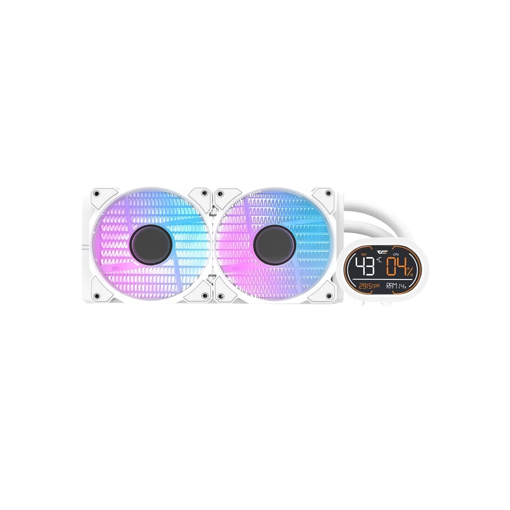 Darkflash DH240D CPU vízhűtő (fehér)