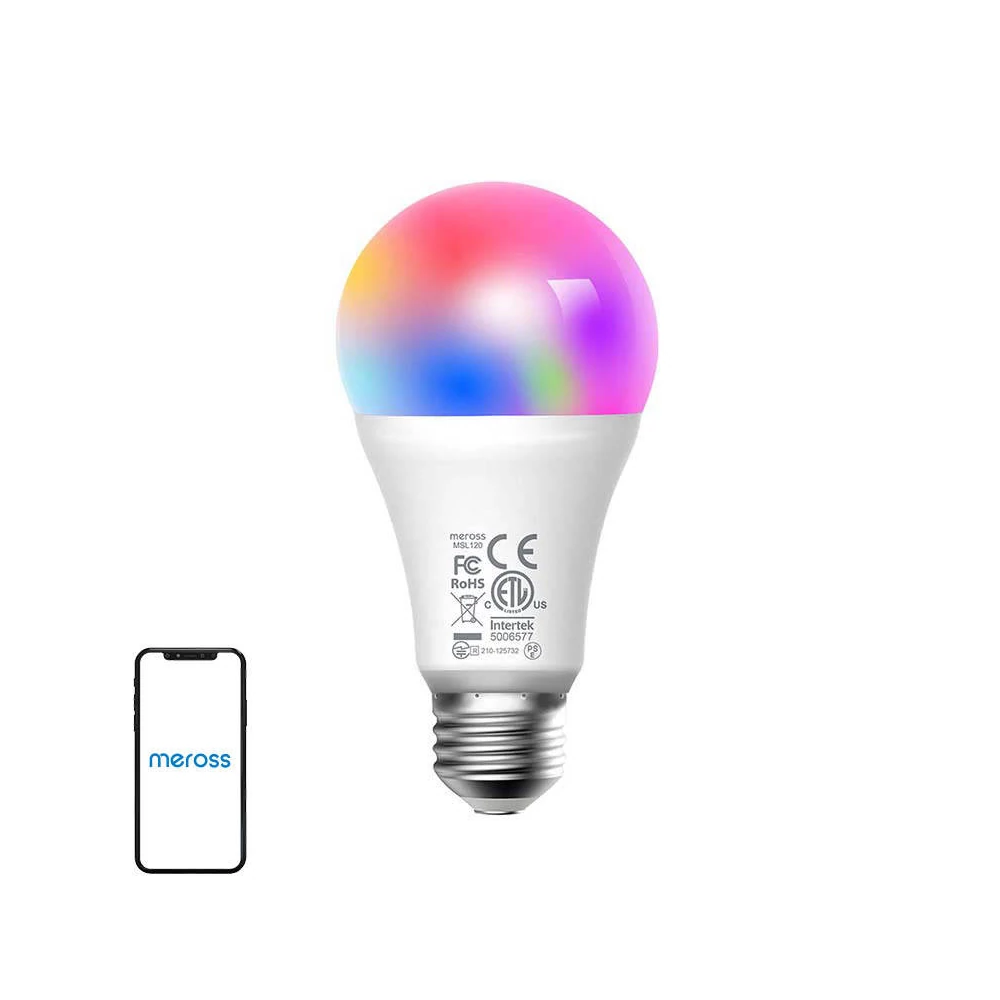 Meross MSL120 WiFi intelligens LED izzó (HomeKit)