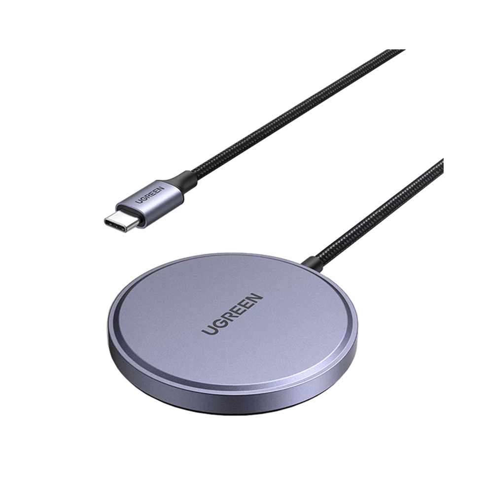 UGREEN W703 MagSafe mágneses vezeték nélküli töltő, 15W, 1.5m