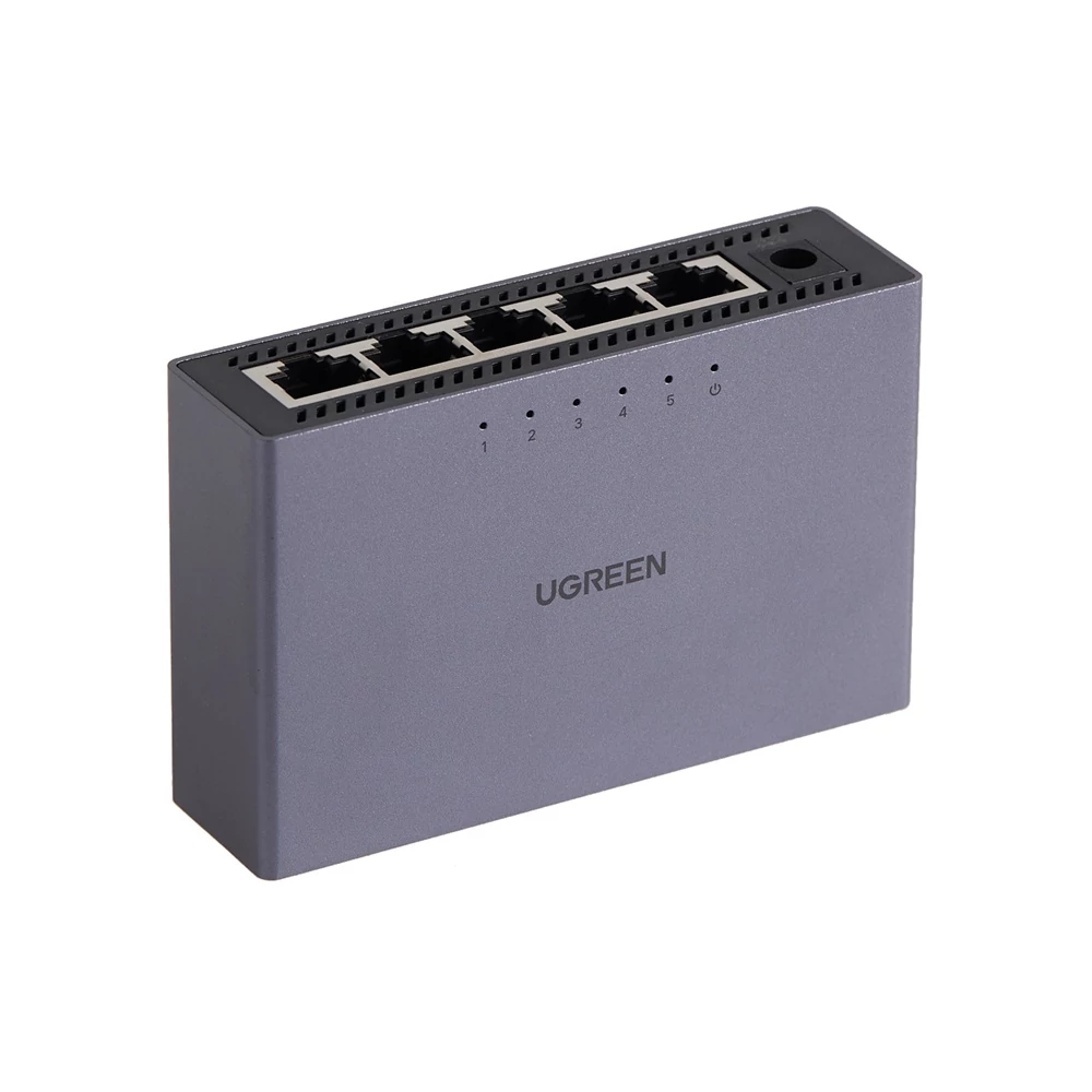 UGREEN CM633 5 portos GigaBit Ethernet switch (fekete)