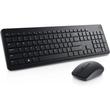 DELL KM3322W vezeték nélküli billentyűzet + egér fekete (580-AKGG)
