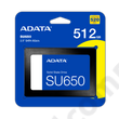 Kép 1/5 - Adata SU650 512GB SSD