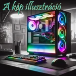 Kép 4/4 - Pixel Gamer számítógép (R5-5500, RTX3050 8G , 1TB NVMe  , 16GB  , Air Cooler, Windows 11 home, 550W)