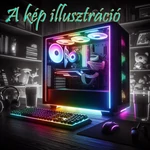 Kép 1/4 - SHARK GAMING PC - Shark Maelstrom (R5-5500, RTX3050 6G , 1TB NVMe  , 16GB  , Air Cooler, Windows 11 home, 550W)