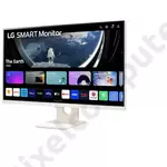 Kép 2/4 - LG Monitor 27" Smart - 27SR50F-W (IPS; 16:9; 1920x1080; 14ms; 250cd; HDMI, USB, Bluetooth, Hangsz., HDR, webOS, Airplay)