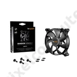Kép 5/5 - Be Quiet! Cooler 12cm - SHADOW WINGS 2 120mm PWM (1100rpm, 15,9dB, fekete)