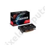 Kép 1/5 - PowerColor Radeon RX 6500 XT 4GB Fighter videokártya (AXRX 6500XT 4GBD6-DH/OC)