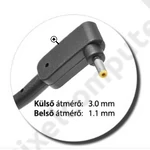 Kép 2/2 - Acer laptop töltő 65W mini AD73P
