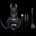 Kép 5/6 - Advance Fejhallgató - GTA 230 (Multiplatform, 1,9m kábel, RGB, fekete)