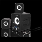Kép 5/7 - Advance Hangszóró - SOUNDPHONICS 6W RMS (2.1, 3,5 mm Jack, fekete)