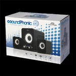 Kép 6/7 - Advance Hangszóró - SOUNDPHONICS 6W RMS (2.1, 3,5 mm Jack, fekete)