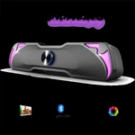 Kép 2/10 - Advance Hangszóró - SOUNDPHONIC RGB 6W RMS BLUETOOTH (2.0, Bluetooth/3,5mm Jack, RGB, fekete)