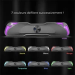 Kép 4/10 - Advance Hangszóró - SOUNDPHONIC RGB 6W RMS BLUETOOTH (2.0, Bluetooth/3,5mm Jack, RGB, fekete)