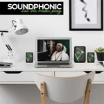 Kép 9/10 - Advance Hangszóró - SOUNDPHONIC RGB 11W RMS BLUETOOTH (2.1, Bluetooth/3,5mm Jack, RGB, fekete)