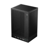 Kép 1/13 - DeepCool Számítógépház - CH170 DIGITAL (fekete, Mini-ITX, 2xUSB3.0, Type-C, fekete)