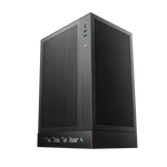 Kép 2/13 - DeepCool Számítógépház - CH170 DIGITAL (fekete, Mini-ITX, 2xUSB3.0, Type-C, fekete)