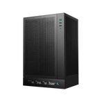 Kép 3/13 - DeepCool Számítógépház - CH170 DIGITAL (fekete, Mini-ITX, 2xUSB3.0, Type-C, fekete)