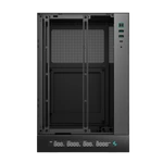 Kép 5/13 - DeepCool Számítógépház - CH170 DIGITAL (fekete, Mini-ITX, 2xUSB3.0, Type-C, fekete)