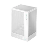 Kép 1/13 - DeepCool Számítógépház - CH170 DIGITAL WH (fekete, Mini-ITX, 2xUSB3.0, Type-C, fehér)