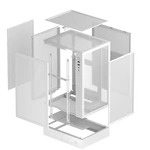 Kép 11/13 - DeepCool Számítógépház - CH170 DIGITAL WH (fekete, Mini-ITX, 2xUSB3.0, Type-C, fehér)