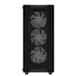 Kép 3/12 - DeepCool Számítógépház - CC560 MESH V2 (fekete, ablakos, 4x12cm A-RGB ventilátor, ATX, 2xUSB3.0, fekete)