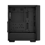 Kép 4/12 - DeepCool Számítógépház - CC560 MESH V2 (fekete, ablakos, 4x12cm A-RGB ventilátor, ATX, 2xUSB3.0, fekete)