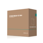 Kép 12/12 - DeepCool Számítógépház - CC560 MESH WH V2 (fekete, ablakos, 4x12cm A-RGB ventilátor, ATX, 2xUSB3.0, fehér)