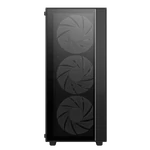 Kép 3/14 - DeepCool Számítógépház - MATREXX55 V4 C (fekete, ablakos, 3x14cm + 1x12cm venti, ATX, 1xUSB3.0, Type-C)