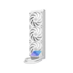 Kép 2/10 - ID-Cooling CPU Water Cooler - DX360 MAX WHITE (32.5dB; max. 144,41 m3/h; 3x12cm, fehér)
