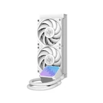 Kép 2/10 - ID-Cooling CPU Water Cooler - DX240 MAX WHITE (35.2dB; max. 144,41 m3/h; 2x12cm, fehér)