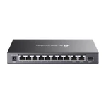 Kép 1/2 - TP-Link Switch  PoE - DS111P (8x 100Mbps + 2x 1Gbps + 1x 1Gbps SFP port; 8x at PoE+ port; 65W)