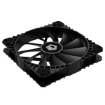 Kép 4/5 - ID-Cooling Cooler 14cm - WF-14025-XT BLACK (32,6dB, max. 130,48 m3/h, 4pin PWM, fekete)