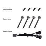 Kép 5/5 - ID-Cooling Cooler 14cm - WF-14025-XT BLACK (32,6dB, max. 130,48 m3/h, 4pin PWM, fekete)