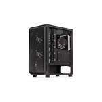 Kép 3/6 - Endorfy Számítógépház - Arx 500 ARGB (ATX /micro ATX/ITX, 1xUSB-C, 2xUSB3.0, 4x14cm LED ventilátor, ablakos, fekete)