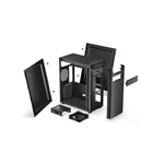 Kép 4/4 - Endorfy Számítógépház - Armis 100 Solid (ATX /micro ATX/ITX, 2xUSB3.0, 1x12cm ventilátor, safeguard, fekete)