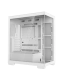 Kép 2/11 - DeepCool Számítógépház - CG580 WH (fehér, abakos, venti nélkül, BTS, ATX, 2xUSB3.0, 1xUSB2.0)