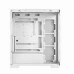 Kép 4/11 - DeepCool Számítógépház - CG580 WH (fehér, abakos, venti nélkül, BTS, ATX, 2xUSB3.0, 1xUSB2.0)