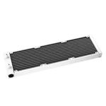 Kép 4/6 - DeepCool CPU Water Cooler - MYSTIQUE 360 WH ARGB (max 21dB; max. 123,09 m3/h; 3x12cm, LED kijelző, fehér)