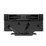 Kép 4/8 - DeepCool CPU Cooler - AN400 BK (Low profile, 31,18 dB; max, 52,97 m3/h; 4pin csatlakozó, 4 db heatpipe, 9cm, PWM)