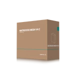 Kép 14/15 - DeepCool Számítógépház - MATREXX55 MESH V4 C (fekete, ablakos, 3x14cm + 1x12cm A-RGB venti, ATX, 1xUSB3.0, Type-C)