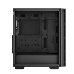 Kép 4/15 - DeepCool Számítógépház - MATREXX55 MESH V4 C (fekete, ablakos, 3x14cm + 1x12cm A-RGB venti, ATX, 1xUSB3.0, Type-C)