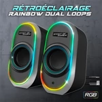 Kép 6/11 - Spirit of Gamer Hangszóró 2.0 - Fanatic 500 (PC/Mac, Bluetooth/3,5mm Jack, fekete)