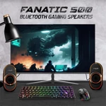 Kép 10/11 - Spirit of Gamer Hangszóró 2.0 - Fanatic 500 (PC/Mac, Bluetooth/3,5mm Jack, fekete)
