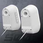 Kép 4/11 - Spirit of Gamer Hangszóró 2.0 - Fanatic 500 Arctic (PC/Mac, Bluetooth/3,5mm Jack, fehér)