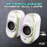 Kép 6/11 - Spirit of Gamer Hangszóró 2.0 - Fanatic 500 Arctic (PC/Mac, Bluetooth/3,5mm Jack, fehér)