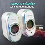 Kép 7/11 - Spirit of Gamer Hangszóró 2.0 - Fanatic 500 Arctic (PC/Mac, Bluetooth/3,5mm Jack, fehér)